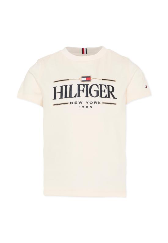 26SS [키즈] 타미힐피거 티셔츠 KB0KB10360 YBH IVORY