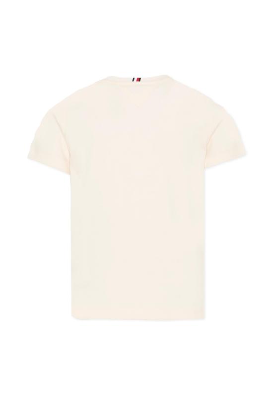 26SS [키즈] 타미힐피거 티셔츠 KB0KB10360 YBH IVORY - TOMMY HILFIGER