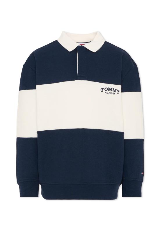 26SS [키즈] 타미힐피거 폴로 셔츠 KB0KB10047 C1G BLUE