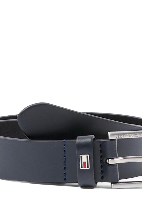 26SS [키즈] 타미힐피거 가죽 벨트 KA0KA00002 DW6 BLACK - TOMMY HILFIGER