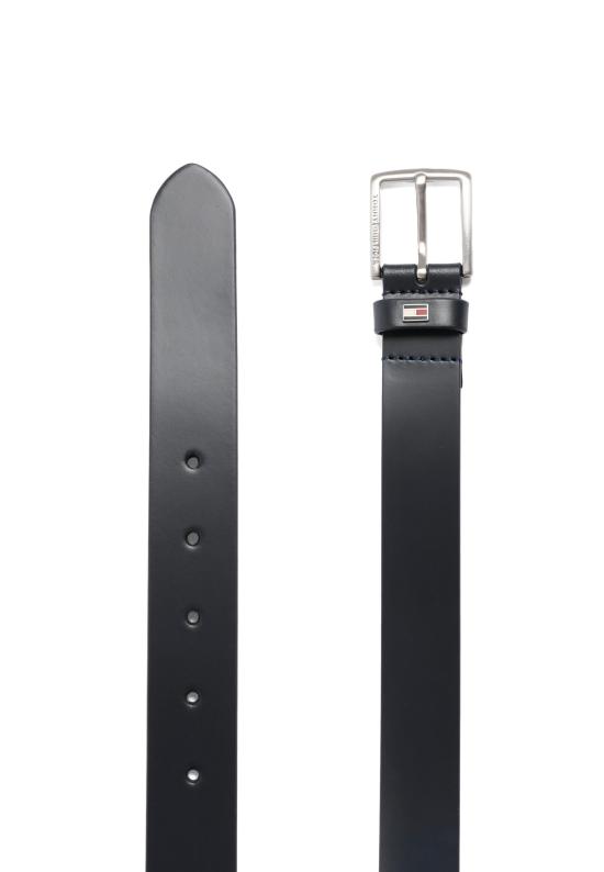 26SS [키즈] 타미힐피거 가죽 벨트 KA0KA00002 DW6 BLACK - TOMMY HILFIGER