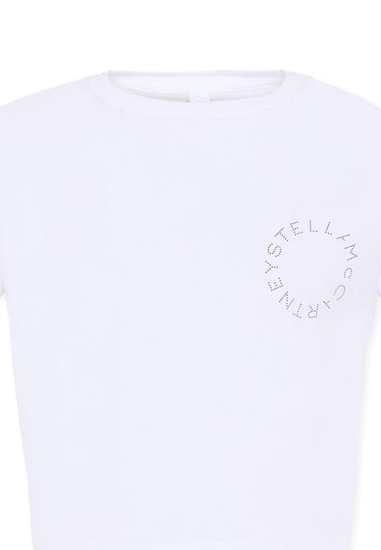26SS [키즈] 스텔라 맥카트니 티셔츠 TY8D22 Z0434 100 WHITE - STELLA MCCARTNEY