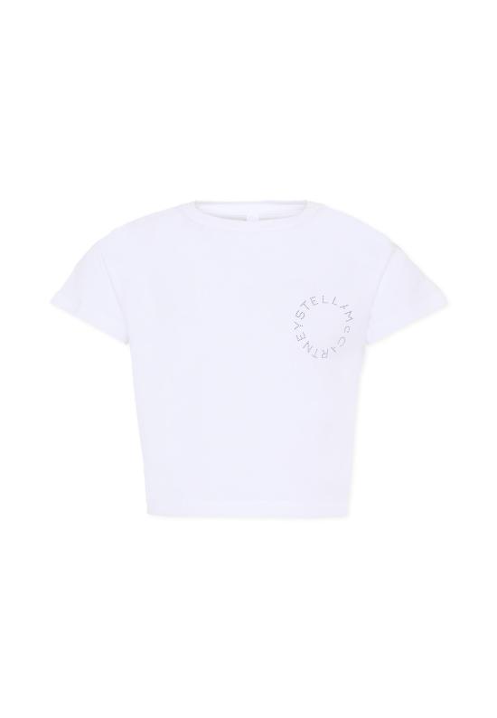 26SS [키즈] 스텔라 맥카트니 티셔츠 TY8D22 Z0434 100 WHITE