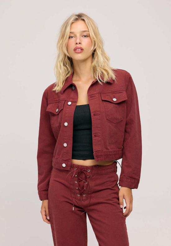  에티카 데님 자켓 ética Vice 레이스 재킷 Ruby