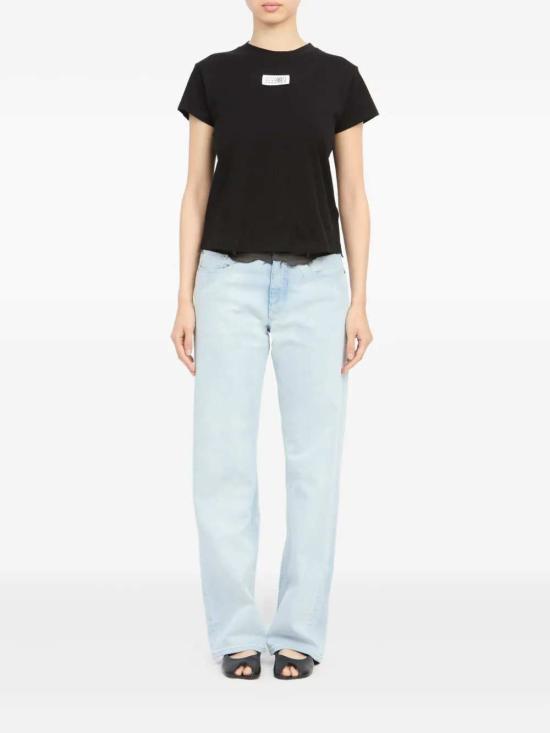 26SS MM6 메종마르지엘라 반팔 티셔츠 S52GC0327M20170 BLACK - MM6 MAISON MARGIELA