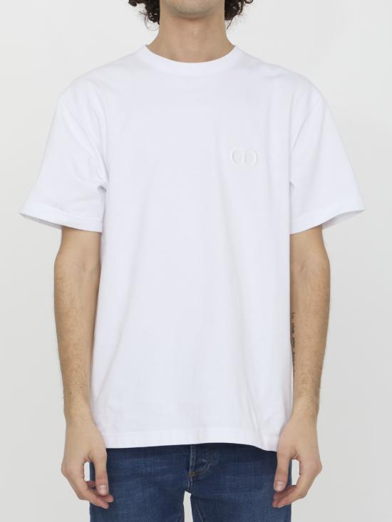 26SS 디올 반팔 티셔츠 943J605 WHITE