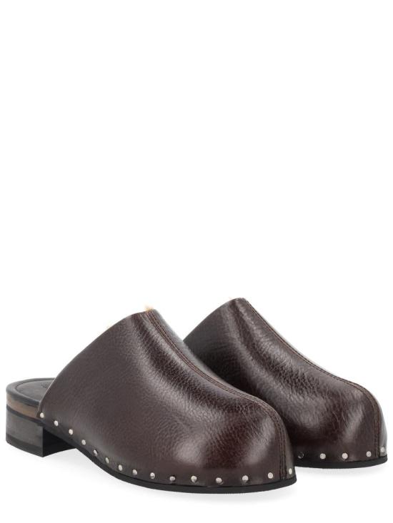 26SS 아워레가시 뮬/슬리퍼 A4257NDA DEEP AMERICANO LEATHER DOM - OUR LEGACY