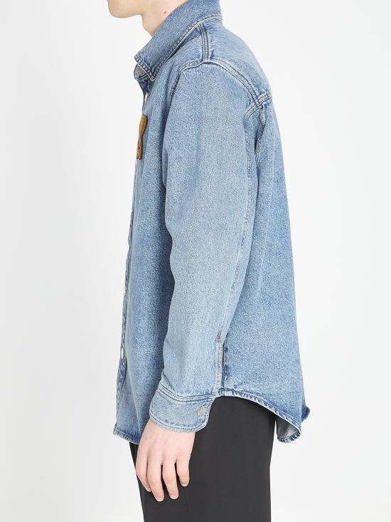 26SS 아미 긴팔 셔츠 UJK897 BLUE - AMI