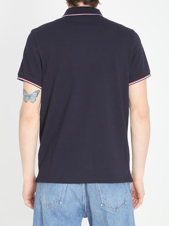 26SS 몽클레어 폴로 티셔츠 L10918A70300 BLUE - MONCLER