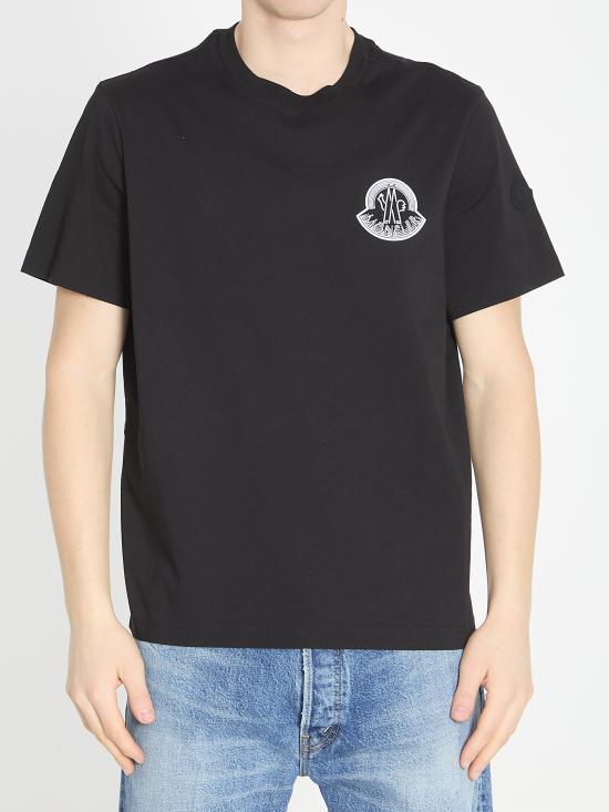 26SS 몽클레어 반팔 티셔츠 L10918C00020 BLACK