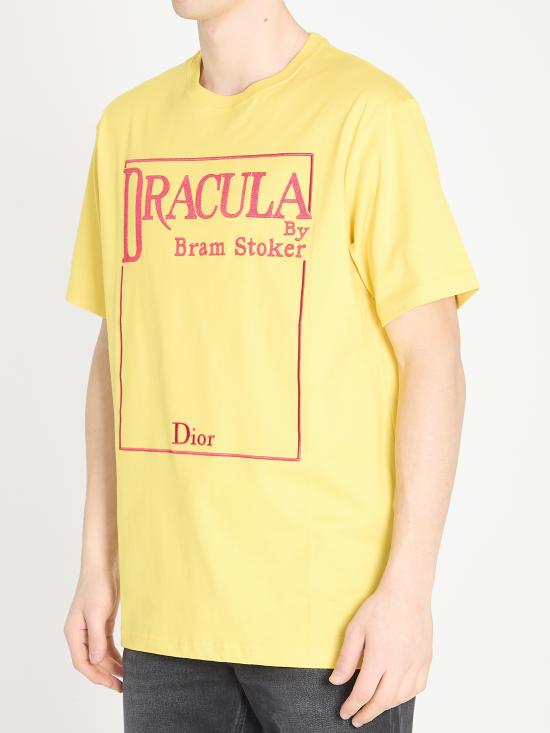 26SS 디올 반팔 티셔츠 683J640 YELLOW - DIOR