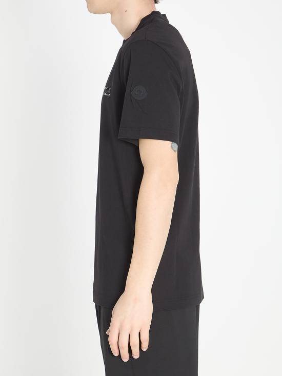 26SS 몽클레어 반팔 티셔츠 L10918C00007 BLACK - MONCLER