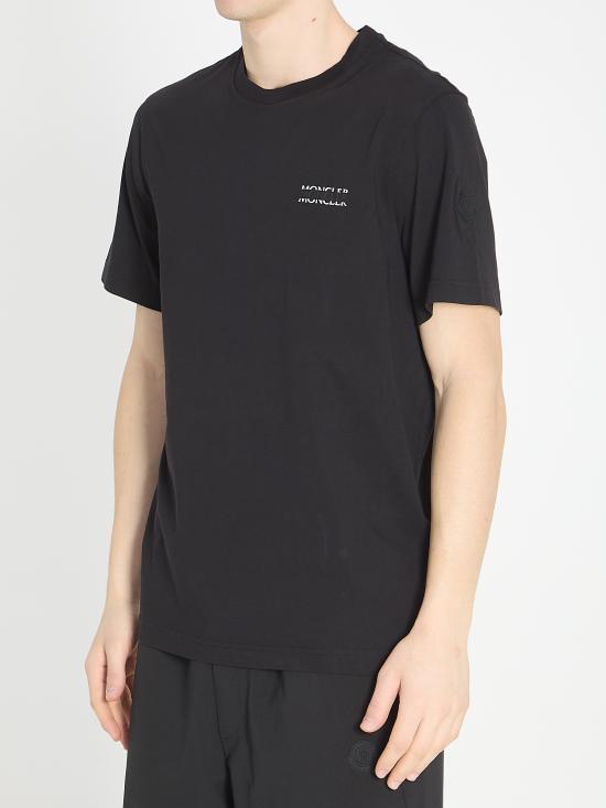 26SS 몽클레어 반팔 티셔츠 L10918C00007 BLACK - MONCLER
