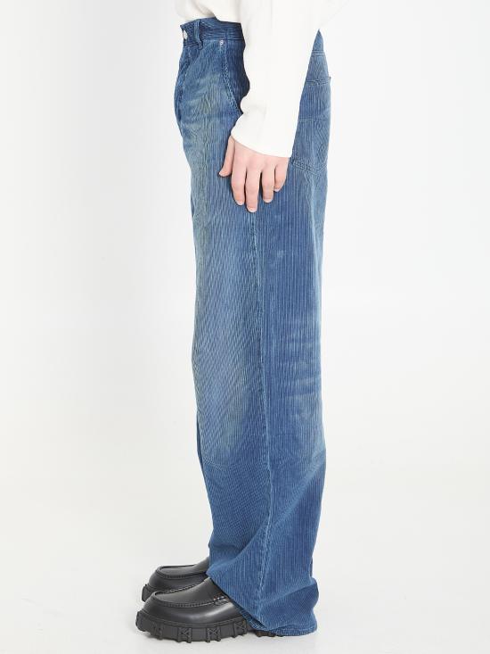 26SS 디올 스트레이트 팬츠 613D184 BLUE - DIOR