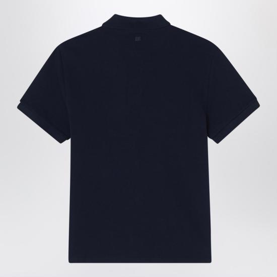 26SS 아미 폴로 티셔츠 BFUPL001U760 Blue - AMI