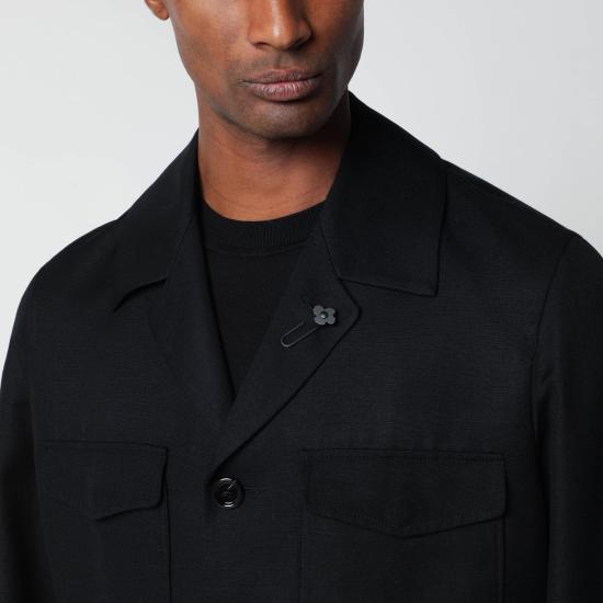 26SS 라르디니 자켓 PANOSHPAIF66418 Black - LARDINI