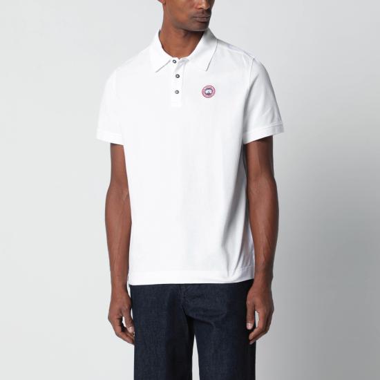 26SS 캐나다구스 폴로 티셔츠 1600MCO White