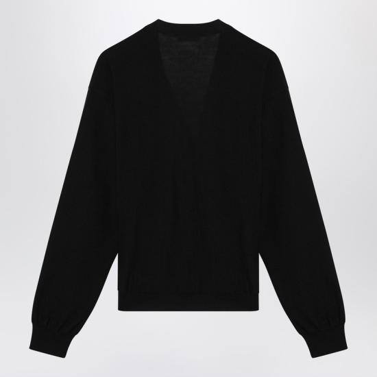 26SS 르메르 트위스트 가디건 PO0023LK087 Black - LEMAIRE