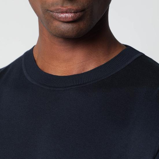 26SS 라르디니 반팔 티셔츠 PALMMC80PA66031 Blue - LARDINI