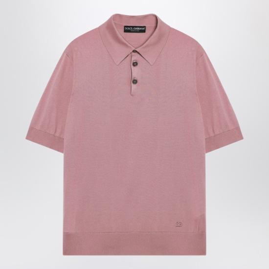 26SS 돌체앤가바나 폴로 티셔츠 GXZ02ZJBSO5 Pink