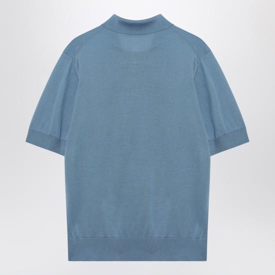 26SS 돌체앤가바나 폴로 티셔츠 GXZ02ZJBSO5 Light blue - DOLCE & GABBANA