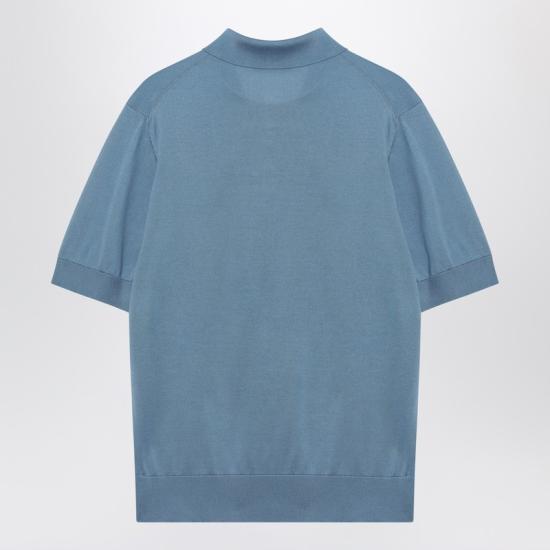 26SS 돌체앤가바나 폴로 티셔츠 GXZ02ZJBSO5 Light blue - DOLCE & GABBANA