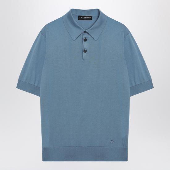 26SS 돌체앤가바나 폴로 티셔츠 GXZ02ZJBSO5 Light blue