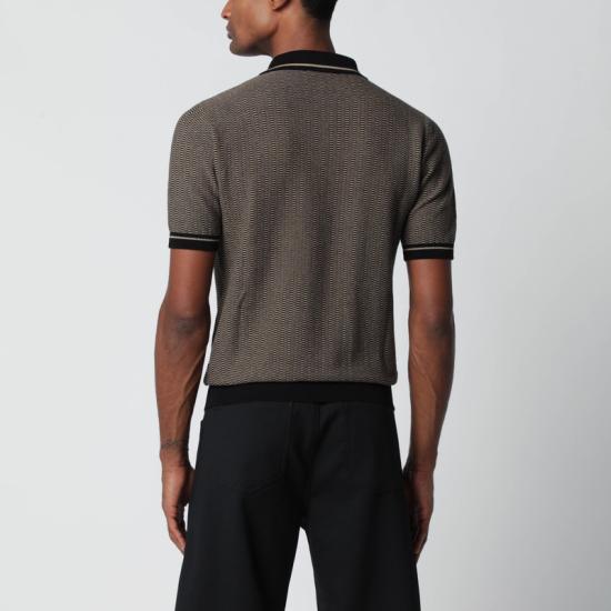 26SS 딸리아토레 폴로 티셔츠 THIMBLEPWE26 05 Brown - TAGLIATORE