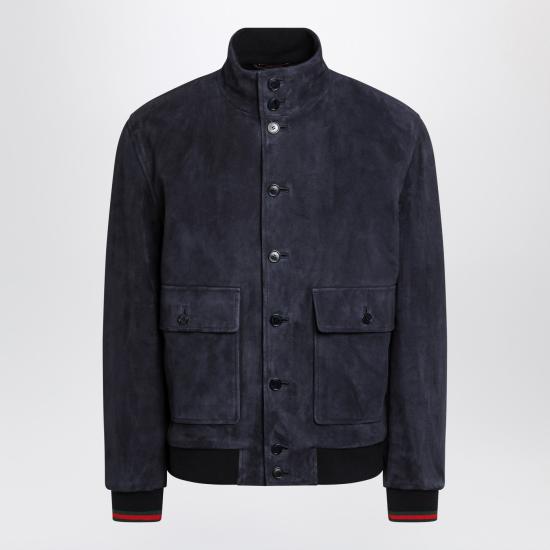 26SS 구찌 가죽 자켓 854268XNBB5 Blue