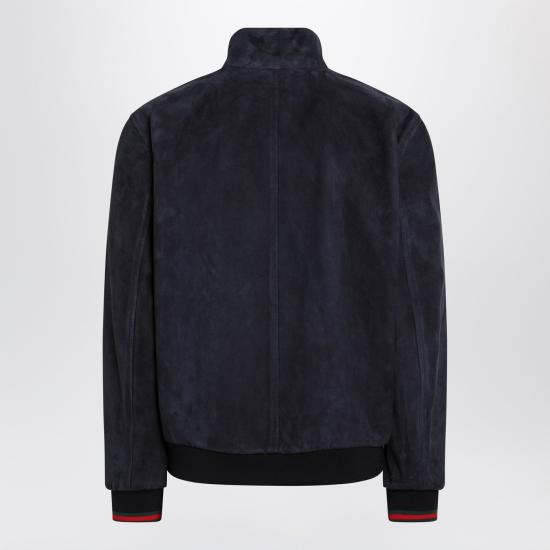 26SS 구찌 가죽 자켓 854268XNBB5 Blue - GUCCI