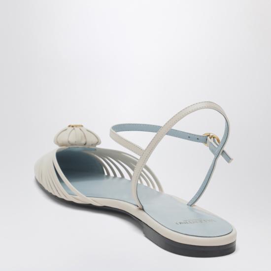 26SS 발렌티노 가라바니 플랫 슈즈 8W2S0LX5DMD White - VALENTINO GARAVANI
