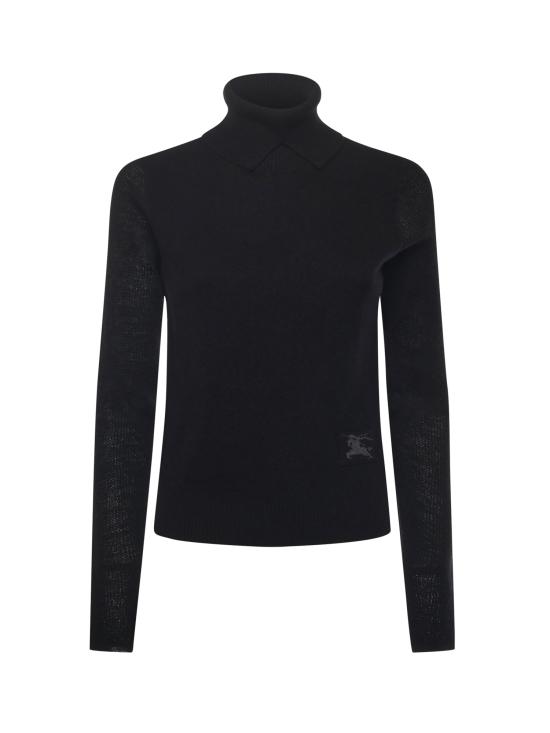 26SS 버버리 울 블렌드 스웨터 8113584 A1189 Black