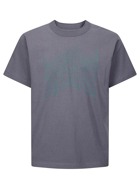 26SS 사카이 반팔 티셔츠 2601121S 326 C GRAY