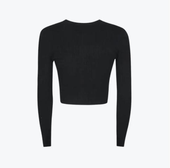 26SS 엘리자베타프랜치 스웨터 MK88B61E2 110 Black - ELISABETTA FRANCHI