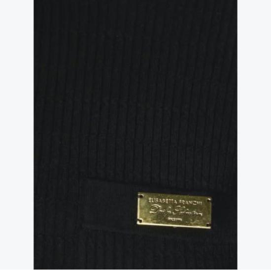 26SS 엘리자베타프랜치 스웨터 MK88B61E2 110 Black - ELISABETTA FRANCHI