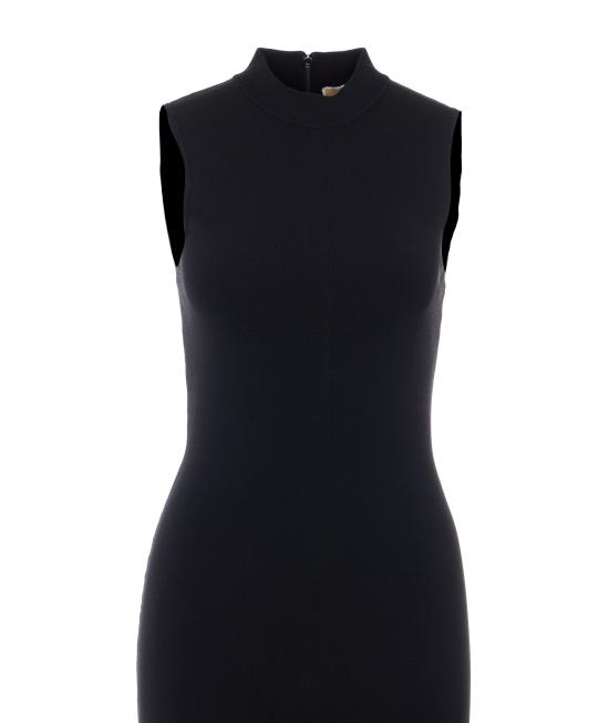 26SS 마이클 코어스 미디 원피스 MR683BSBFD 001 Black - MICHAEL KORS