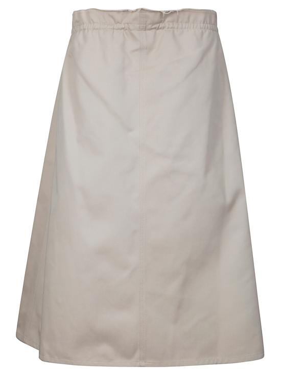 26SS MM6 메종마르지엘라 롱 스커트 S52MI0028M35729 102 Beige