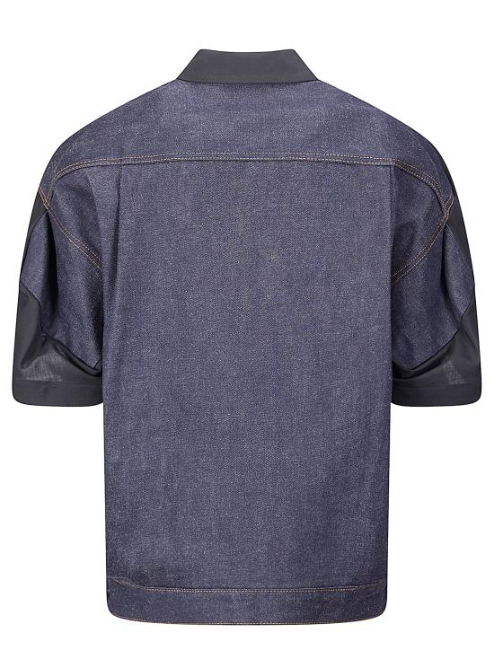 26SS 사카이 셔츠 2608283 027 BLACK INDIGO - SACAI