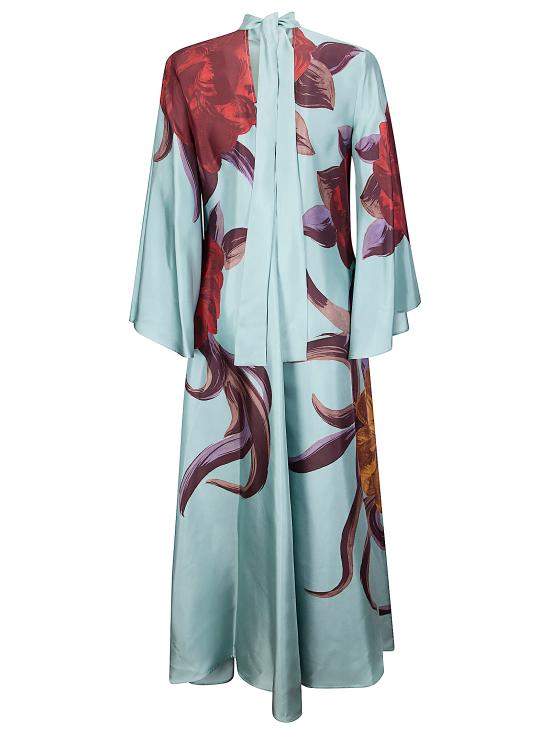 26SS 라 더블제이 롱 원피스 DRE0232SIL001PEO06 BU01 PEONY PLAC E - LA DOUBLEJ