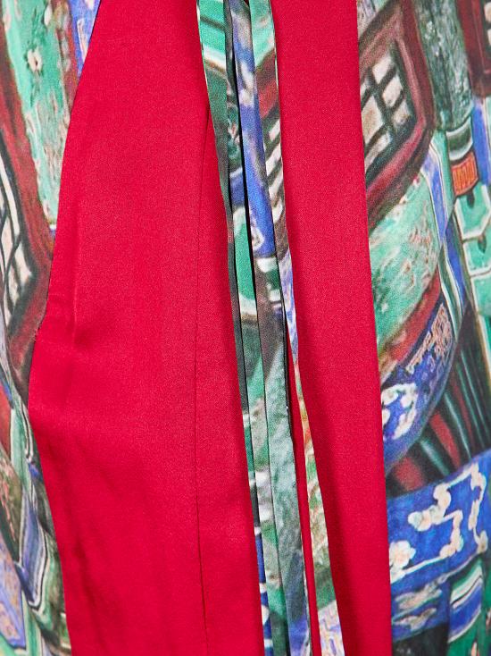 26SS HUI 미디 스커트 HW21GD3529 GREENFLORAL GREEN FLORAL - OTHER BRANDS