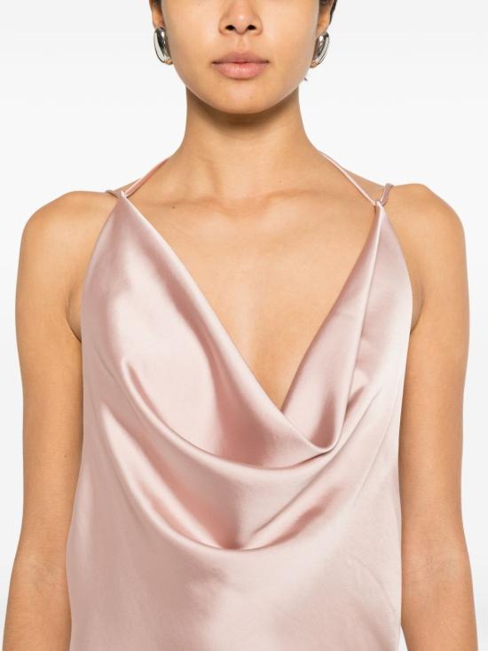 26SS 안다마네 미디 원피스 T190157A TNP229316 Pink - ANDAMANE