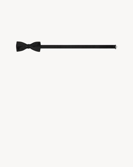 26SS 생로랑 이브 보우 타이 7373053Y0111000 Black - SAINT LAURENT