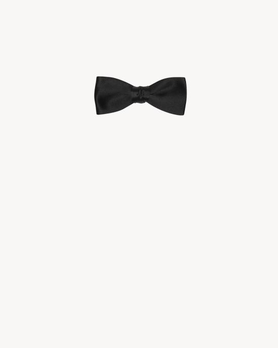 26SS 생로랑 이브 보우 타이 7373053Y0111000 Black