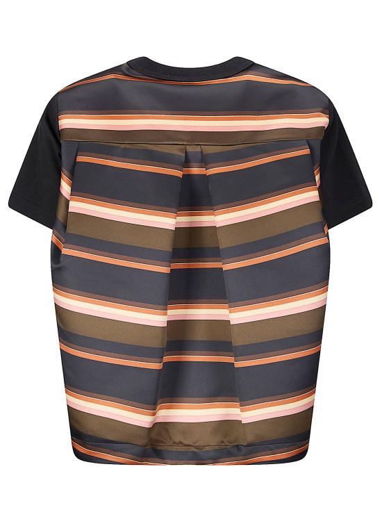 26SS 사카이 반팔 티셔츠 2608378 727 KHAKI PINK - SACAI