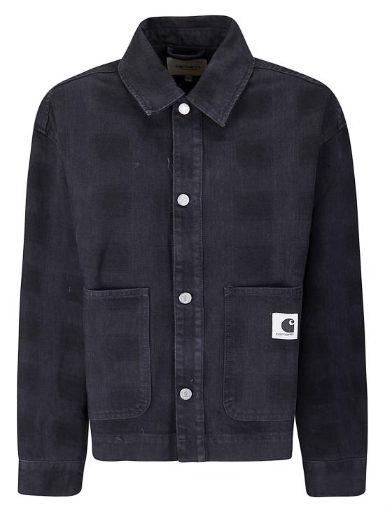 26SS 칼하트 WIP 자켓 I036318 3QM06 Black Stone Washed