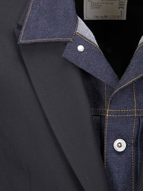 26SS 사카이 자켓 2603897M 027 BLACK INDIGO - SACAI