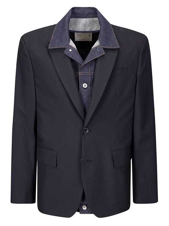 26SS 사카이 자켓 2603897M 027 BLACK INDIGO