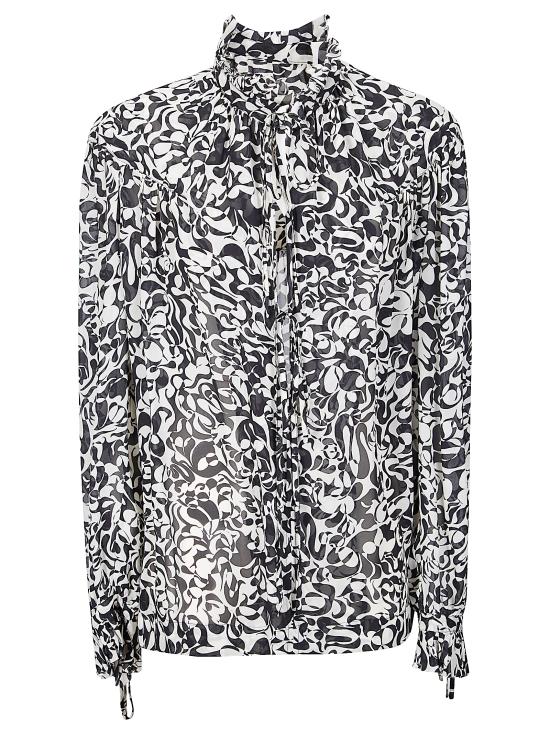 26SS 드리스 반 노튼 셔츠 2611307163006 900 BLACK