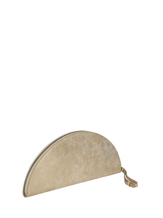26SS 마르지엘라 하프문 파우치 SB1ZI0015P7453 HB330 Cream Gold - MAISON MARGIELA