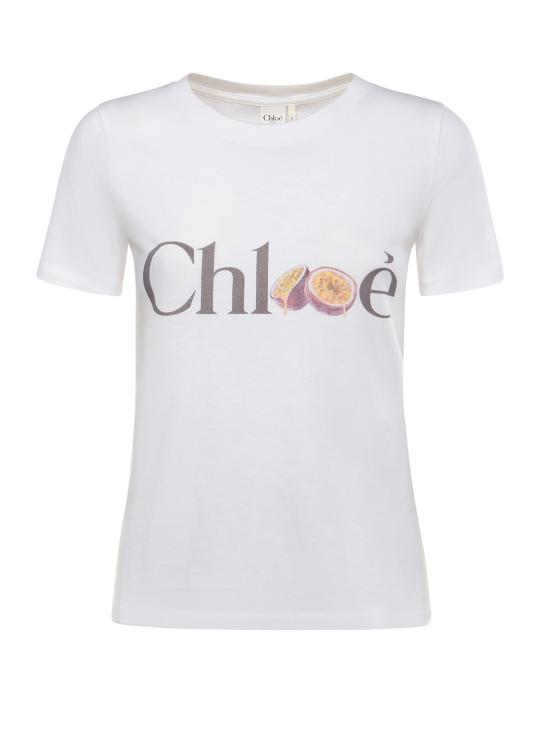 26SS 끌로에 반팔 티셔츠 CH26SJH08197 101 WHITE